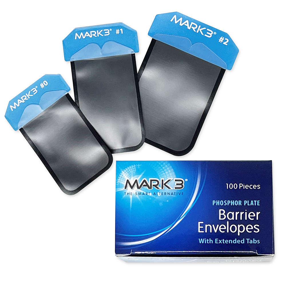 Barrier Envelopes for size#2 phosphor plate 100 per box Mark 3