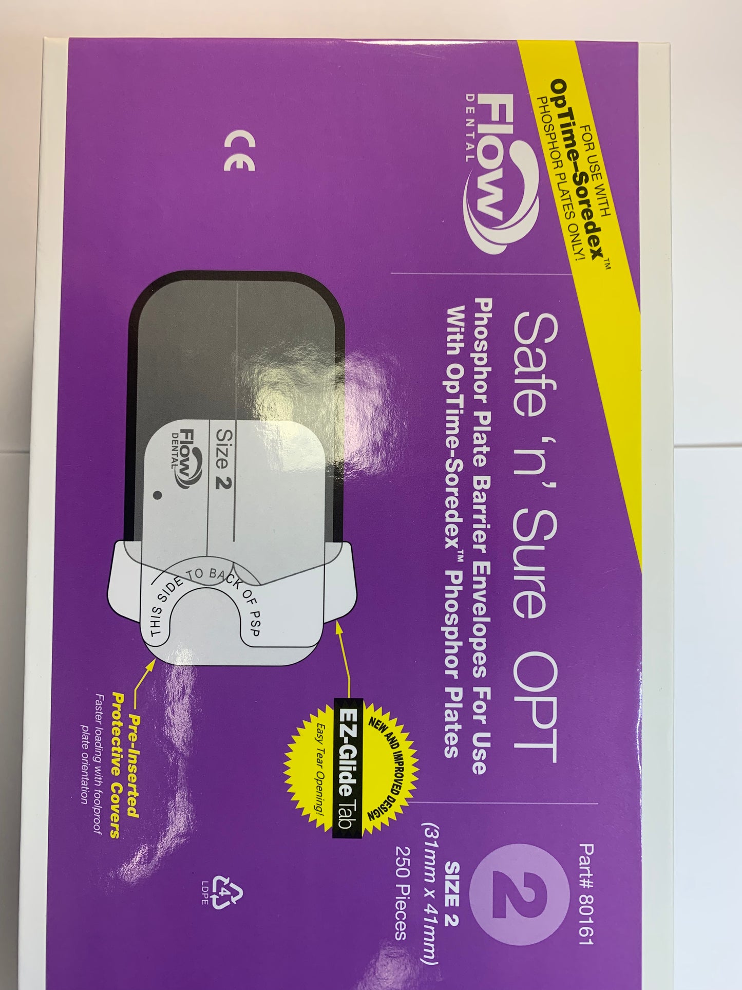 X-ray barrier envelopes size2 Flow Dental
